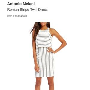 Antonio Melani
Roman Stripe Twill Dress